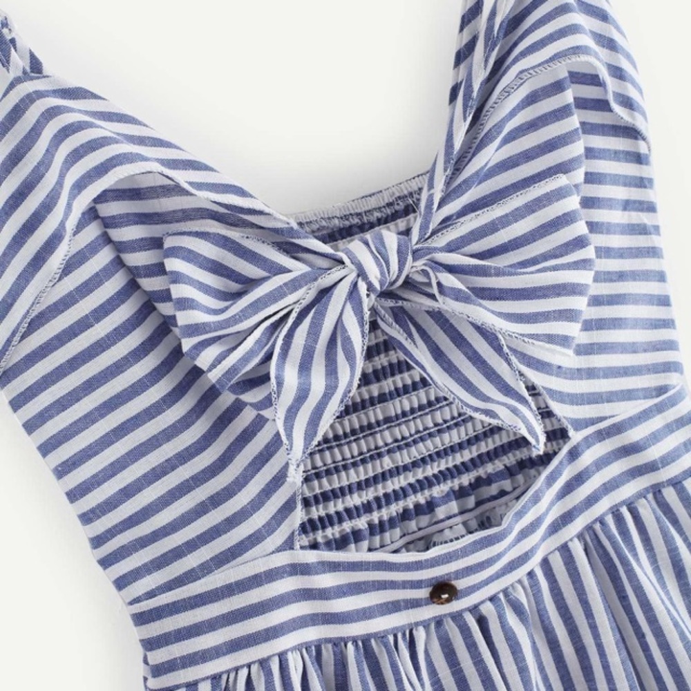 🎉Front Knot Cut Out Dress! - Picture 2 of 5